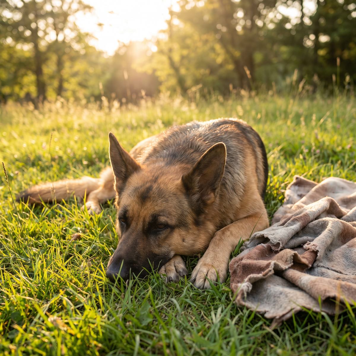 Calm, Confident, and Settled: Helping Your German Shepherd Relax