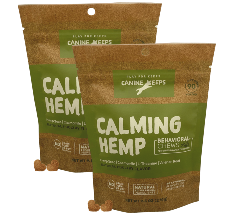 Calming Hemp Behavioral Chews | 2-Pack