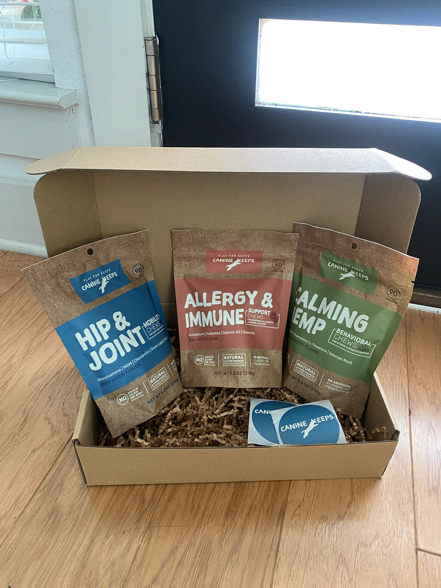 Jumpstart Your Dog’s Health with Our Starter Pack!